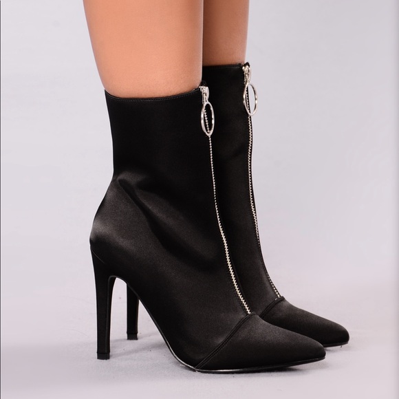 Satin Booties - Picture 4 of 5